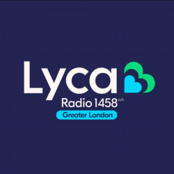 Lyca Radio 1458 logo
